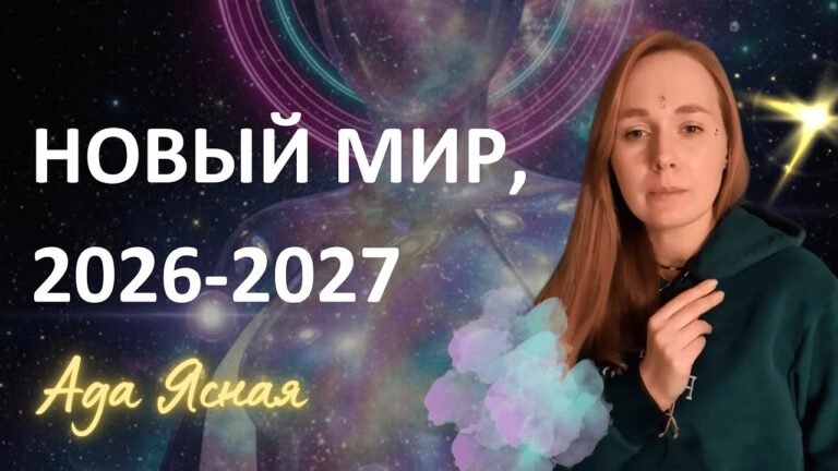 НОВЫЙ МИР. Входим в 2026. Что делать чтобы перейти? Частоты, сознание и новости перехода, Ада Ясная