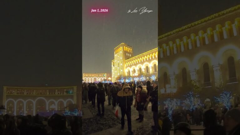 Yerevan’s New Year’s Eve Drone Show Left Everyone Speechless ✨ #yerevan #dronesshow ✨ 45