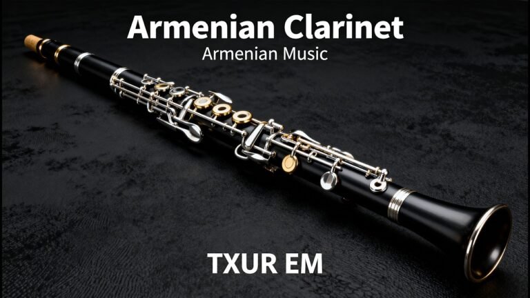 I am sad – TXUR EM // Clarinet New 2026 – Armenian music █▬█ █ ▀█▀