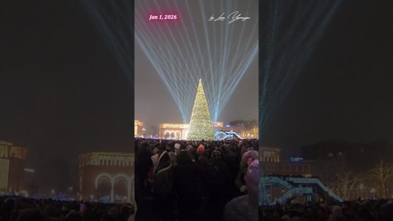Yerevan’s New Year’s Eve Drone Show Left Everyone Speechless ✨ #yerevan #dronesshow ✨ 43