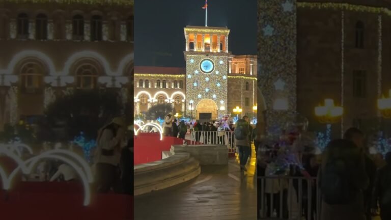 Главная ёлка Еревана 2026 🎄