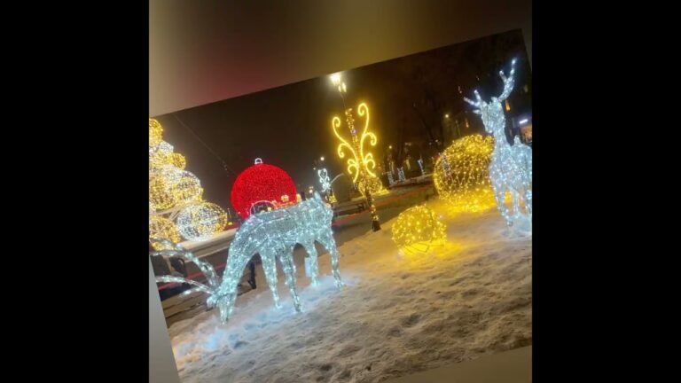 Новогодний Ереван. 2026…🎼🔥💜