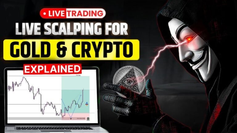 Live GOLD and CRYPTO Scalping Trading | DAY 190 #goldtrading #cryptotrading #bitcoin