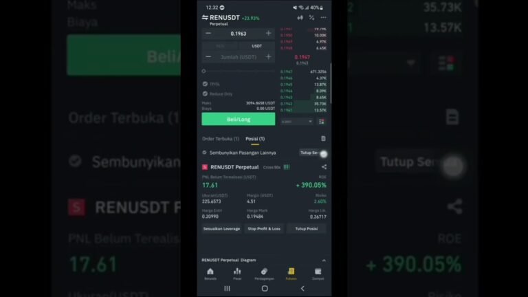 3 Jam Doank Cuan 400% Trading Crypto Futures di Binance Untuk Pemula