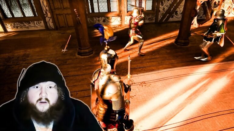 Upgrading My Warrior In Half Sword