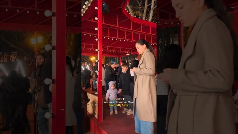 Christmas Vibes in Yerevan 🎄✨