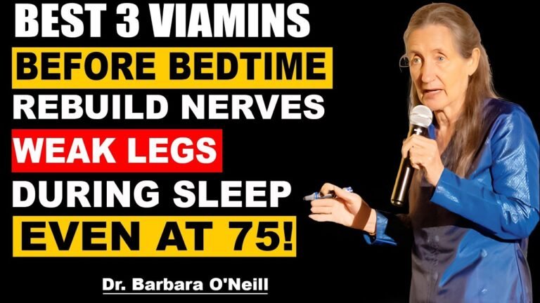 3 Vitamins to Supercharge Your Legs After 60 | Barbara O’Neill 3 Vitamins to Supercharge Your Legs After 60 | Barbara O’Neill