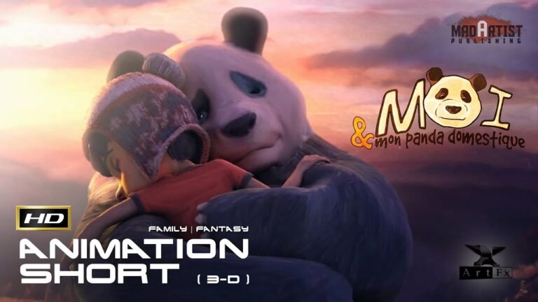 CGI 3D Animated Short Film “ME AND MY PET PANDA” – Adorable Animation Cartoon for Kids by ArtFX
