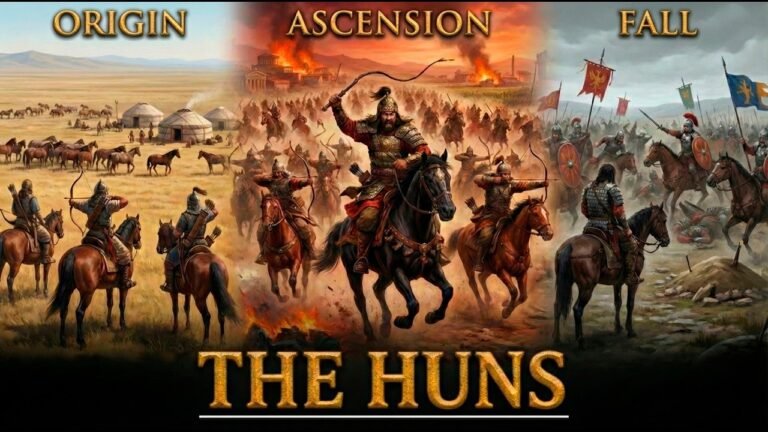 The Story of the HUNS: The Worst Barbarians Who Made ROME Tremble with Fear!