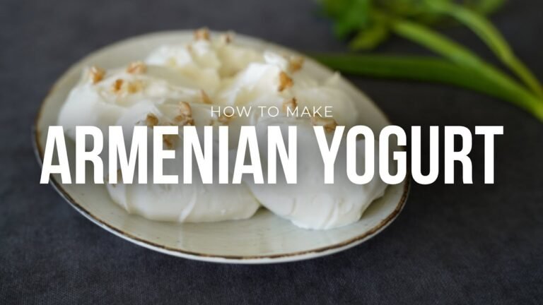 How to Make Armenian Yogurt