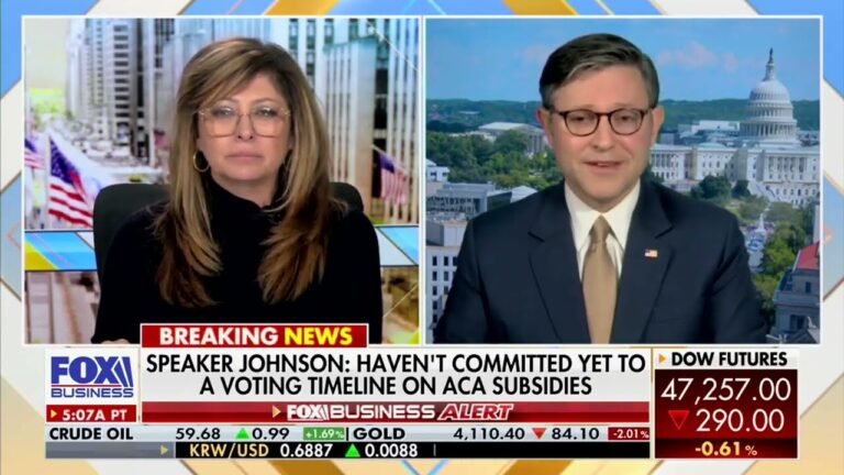 Speaker Johnson Joins Mornings with Maria Bartiromo on Fox Business Speaker Johnson Joins Mornings with Maria Bartiromo on Fox Business