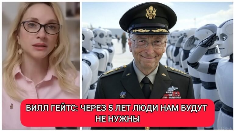 БИЛЛ ГЕЙТС ПРЯМЫМ ТЕКСТОМ: ЧЕРЕЗ 5 ЛЕТ ЛЮДИ НАМ БУДУТ НЕ НУЖНЫ. ОПАСНЫЙ РОСТ ИИ-АГЕНТОВ.