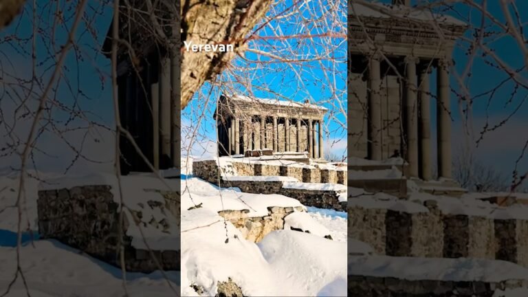 #yerevan#garni#millionviews #travel #travelvlog#love#snow#snowfall#travelphotography#armenia