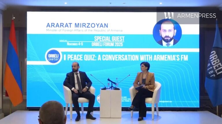 Օրբելի ֆորում 2025. կառուցելով խաղաղություն և բազմակողմանի համագործակցություն. ՈՒՂԻՂ