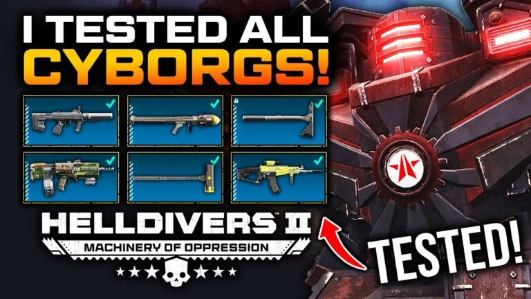 Helldivers 2 – The Ultimate Cyborg Guide! Tips & Tricks!