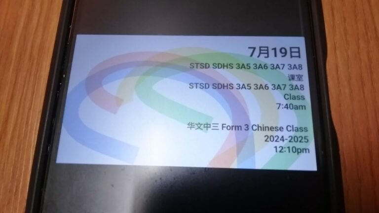 Program Schedule (2024): Astro St David’s High School PT3