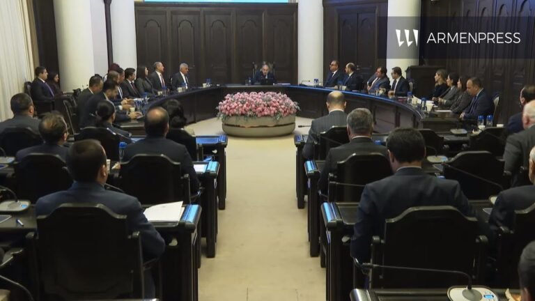 ՀՀ կառավարության նիստ․ ՈՒՂԻՂ