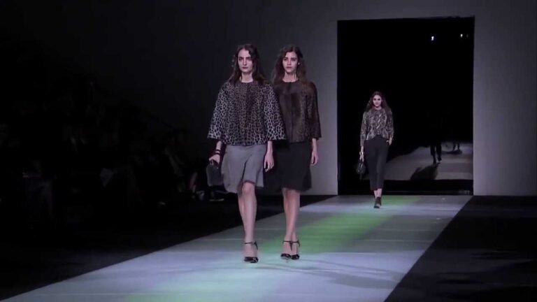 SFILATA GIORGIO ARMANI Autunno Inverno 2014/15
