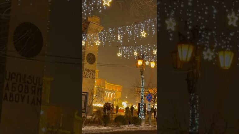 Большая Ереванская Ёлка🎄 | Ashot #shorts#newyear#yerevan