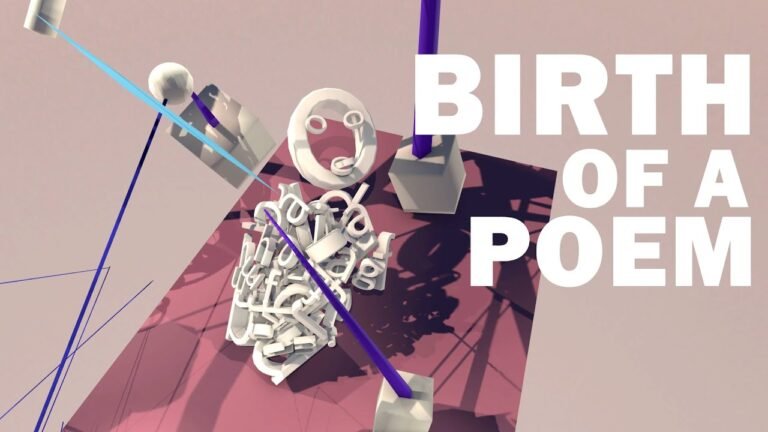 “Birth of a Poem” : Video Poem // 3D Art // VR ART “Birth of a Poem” : Video Poem // 3D Art // VR ART