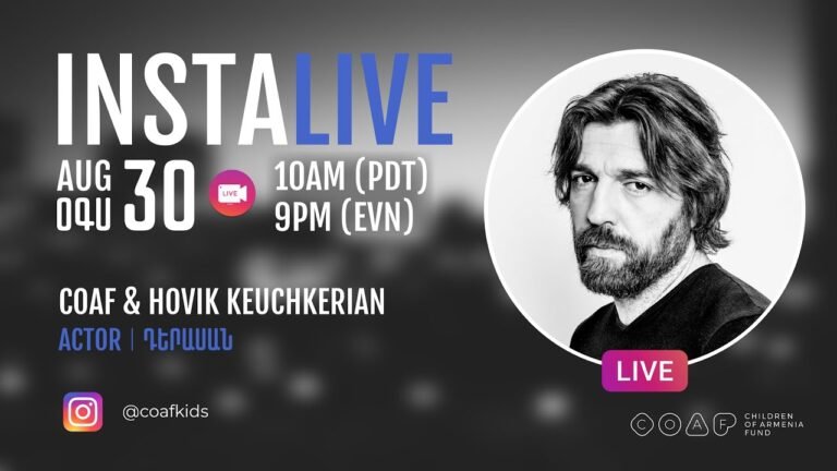INSTALIVE with Hovik Keuchkerian