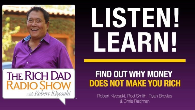 FIND OUT WHY MONEY DOES NOT MAKE YOU RICH – Robert Kiyosaki, Rod Smith, Ryan Broyles & Chris…