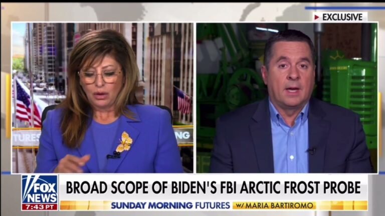 Devin Nunes on Sunday Morning Futures with Maria Bartiromo – Fox News Channel – November 9, 2025