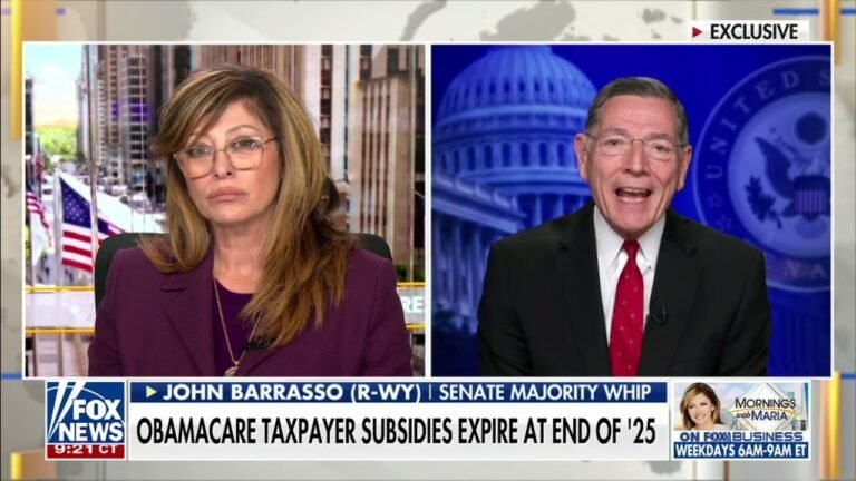 Senator Barrasso on Sunday Morning Futures with Maria Bartiromo