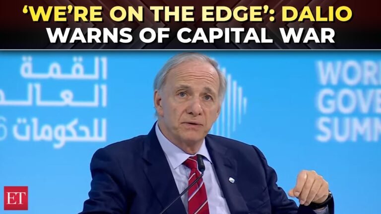‘Monetary, geopolitical order breaking down’: Ray Dalio warns world ‘on the brink’ of capital war
